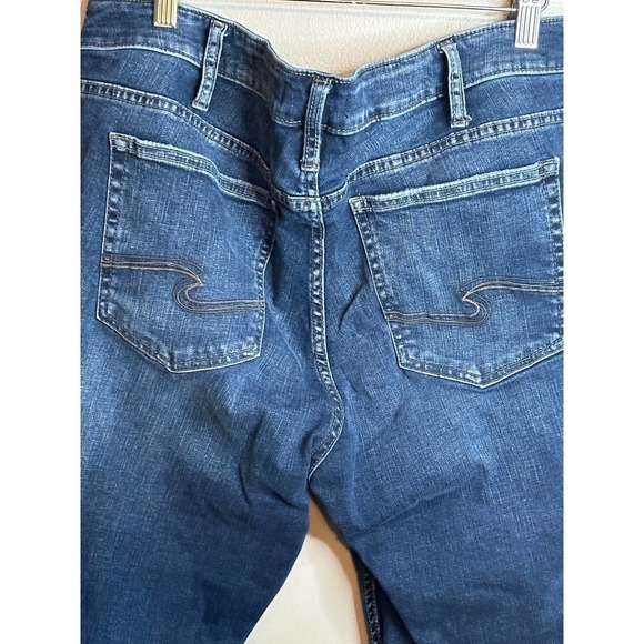 Silver Jeans Suki Slim Boot Mid Rise - Size 18 L31 - Picture 7 of 8